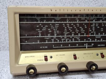 USA HALLICRAFTERS S-38EB Vintage Tube Shortwave SW Ham Radio - 8