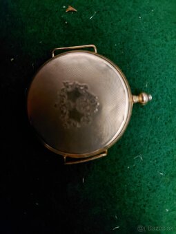 ZLATE  HODINKY NA KLUCIK CYLINDRE - 8