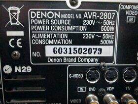 Denon AVR-2807 - 8