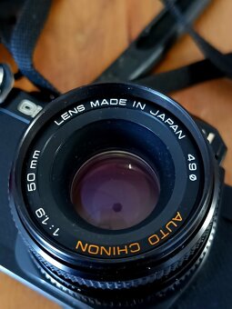 CHINON CM-4s (Auto Chinon 1,9/50mm Japan ) - 1981 - 8