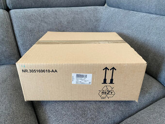 Nový originálny zrezaný trojramenný MF volant Škoda červená - 8