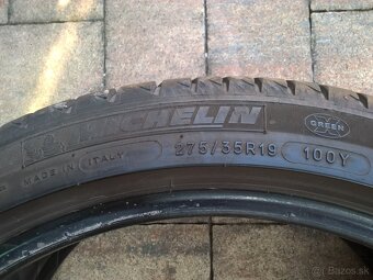 2 ks LETNÉ 275/35 R19 100Y XL MICHELIN 7-6,5 mm LEN 75-€/kus - 8