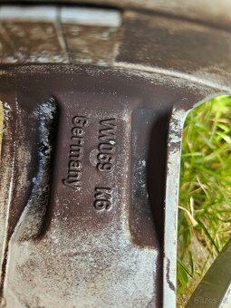 Originál VW hliníkové disky R16, 5x112 (Passat b7) - 8