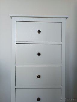 Komoda biela Nordby - 8