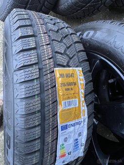 MOON Schwarz Orig.skoda Alu Disky 5x112 215 60 16 Zimné - 8