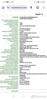 Motorová píla Husqvarna 42 - 8