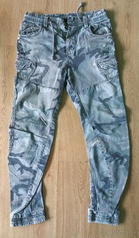 panske jogger nohavice fishbone 3ks - 8