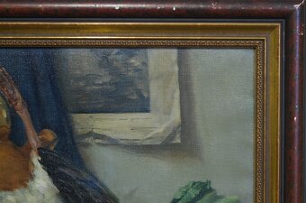 OBRAZ - Olejomaľba - Albert Janesch - Zátišie - 8