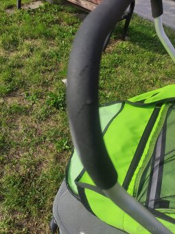 Cyklo vozík Croozer Double – plne funkčný, so slnečnou clono - 8