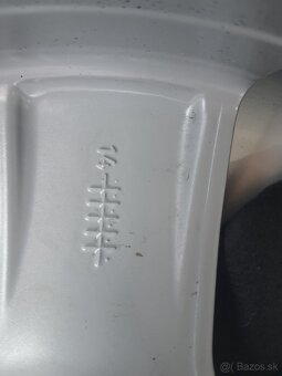 Predám originálne disky VW 7.5Jx17 ET50 – 5×130 - 8