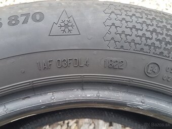 215/60 r16 zimné pneumatiky 2ks Continental DOT2021 - 8