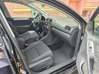 VOLKSWAGEN GOLF 6 1.4 MPI 59KW 16V M5 ČIERNA - 8