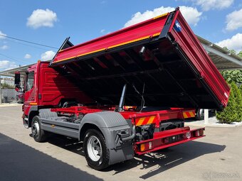 MERCEDES-BENZ ATEGO 1218 TROJSTRANNÝ SKLÁPAČ VYKLÁPAČ KIPPER - 8