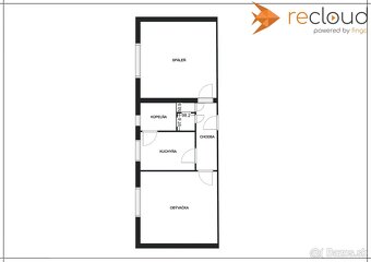 2 izbový byt v obci Turá 15min od Levíc - 8