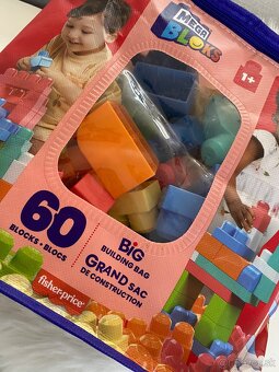 Mega Blocks plastová stavebnica v obale 60ks - 8