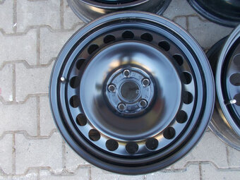 Plechové disky VW Škoda R17 5x112 4ks nové - 8