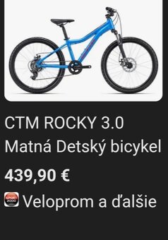 CTM Rocky 3.0, kolesá 24" - 8