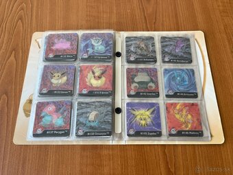 Pokémon Action Flipz Artbox 1999 1. séria - kompletný album - 8