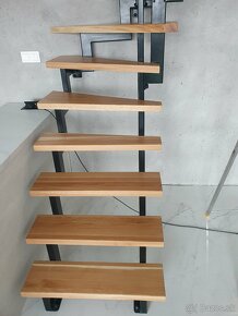 Drevené schody - výroba a montáž - 8