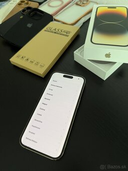 Predám IPhone 14 PRO GOLD, 128gb - 8