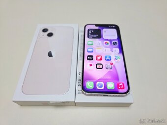 APPLE IPHONE 13 128GB PINK,ZDRAVIE BATERKY 100% - 8