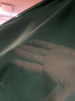 Zelené spoločenské šaty veľkosť M - 8