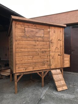 Kurin/kurnik pre sliepky a husy - 8