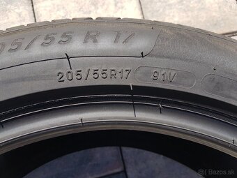 205/55 r17 letné pneumatiky 4ks Michelin - 8