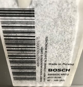 umývačka riadu Bosch SMS53L18EU - 8
