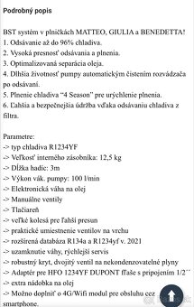 Plnicka klimatizácii Spin Giulia R1234YF - 8
