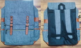 Priestranný retro batoh - 8