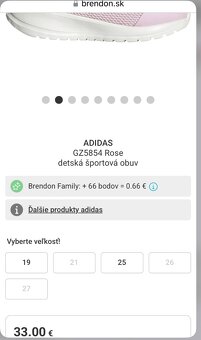 ————-Ružové tenisky Adidas Tensaur, 25, 15.50 E——- - 8