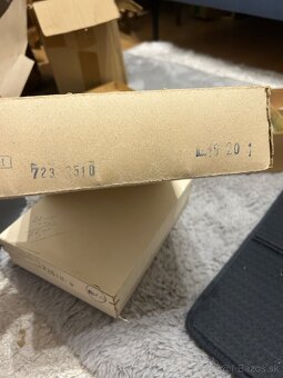 Retro gule sklo fúkané - 8