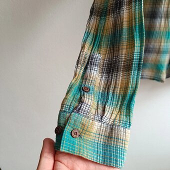 Patagonia Steermans košeľa s dlhým rukávom zelená M - 8