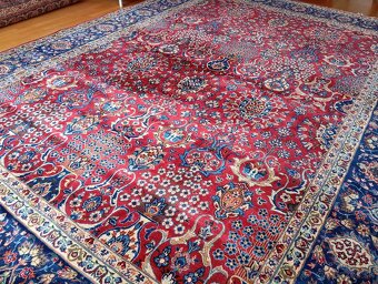 ⭐Jedinečný majestátny Isfahan koberec 410x310 cm⭐ - 8