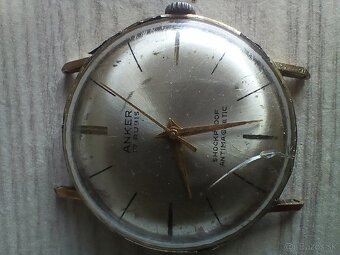 Zlaté hodinky anker - 14k 0,585 - 8