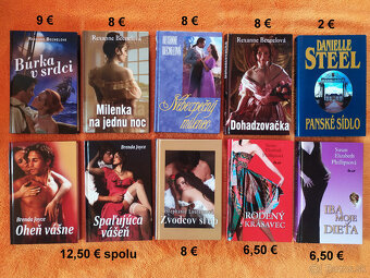 Romány, beletria, romantické, historické, detské knihy - 8