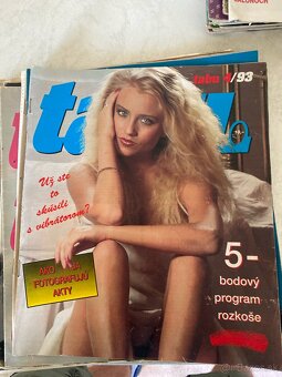 Erotické časopisy Tabu Sextabu Leo Zbierka 90te roky - 8