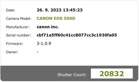 Pre Canon EOS 500D + objektív, príslušenstvo a taška - 8