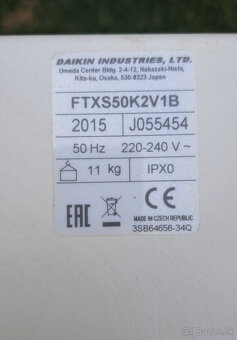 Klimatizácia Daikin - používaná - 8