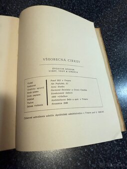 Predam knihu Vseobecna cirkev - 8