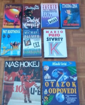 rôzne knihy, aj jednotlivo-2,50€ - 8
