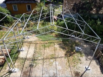 Pozinkovaná konštrukcia 8x6,4m - 8
