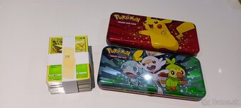 Pokémon sety - karty + plechovky - 8
