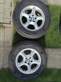 Zimné pneumatiky 255/65 r17 +disky BMW x5 - 8