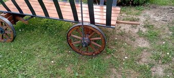 Starý drevený voz - rebriňak - 8