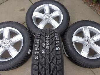 5x112 R16 VW T-Roc / Passat zimna sada kolies 215/60R16 - 8