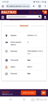 Elektricky konvektor -radiator - 8