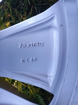 Alu disky,Hliníkové disky,Elektróny,5x112R16,Škoda,VW,Seat - 8