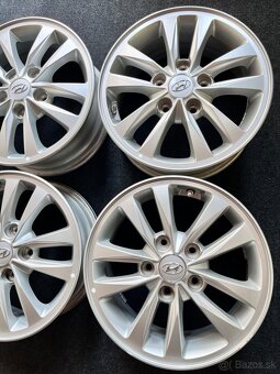 5x114,3 R15 Originál alu Hyundai i30 + senzory tlaku - 8